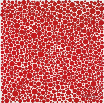  minimalismo Obras - Red Dots Yayoi Kusama Pop art minimalismo feminista